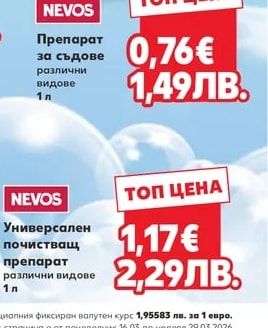 NEVOS Универсален почистващ препарат
