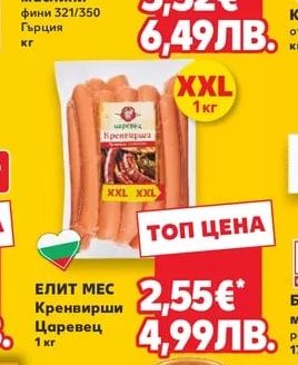 ЕЛИТ МЕС Кренвирши Царевец