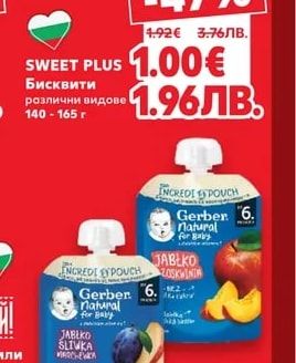 SWEET PLUS Бисквити