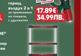 PARKSIDE Пистолет с горещ въздух 2 в 1