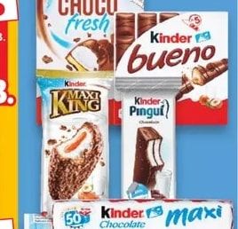 KINDER Продукти