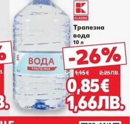 CLASSIC Трапезна вода