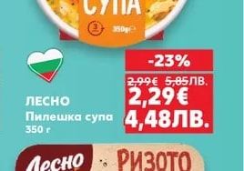 ЛЕСНО Пилешка супа