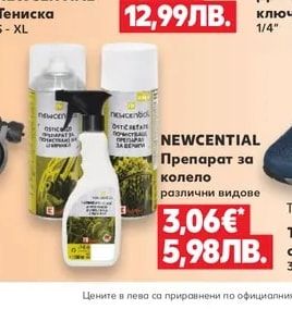 NEWCENTIAL Препарат за колело
