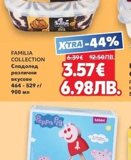 FAMILIA COLLECTION Сладолед