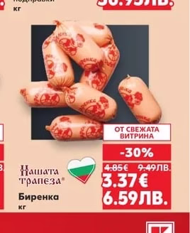 СТАНДАРТ БАЛЖАРОВ Луканка различни видове сурово-сушена с благородна плесен с ароматни подправки