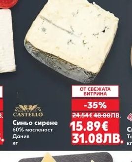 CASTELLO Синьо сирене
