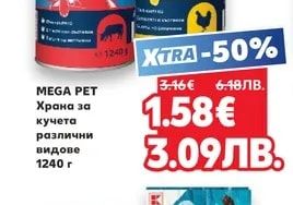 MEGA PET Храна за кучета