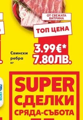 Свински ребра
