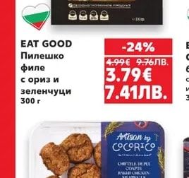 COCO RICO Печени пилешки кюфтенца