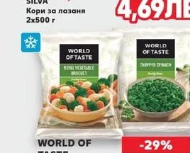 SILVA Кори за лазаня