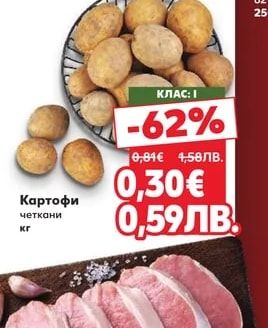 Картофи четкани