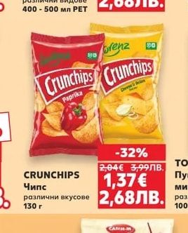 CRUNCHIPS Чипс