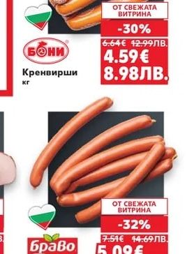 БОНИ Кренвирши