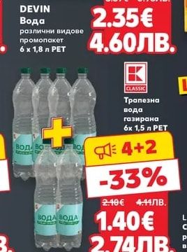 Classic Трапезна вода газирана