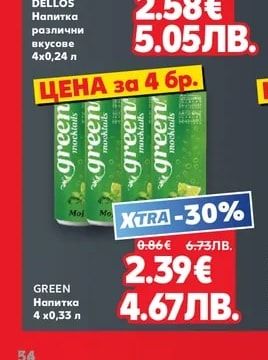 Green GREEN Напитка