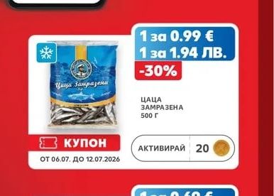 ЦАЦА ЗАМРАЗЕНА
