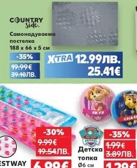 COUNTRYSIDE Къмпинг палатка двуместна