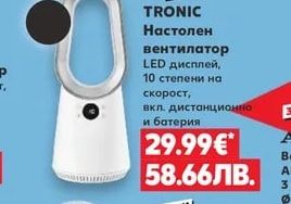 TRONIC Ръчен минивентилатор