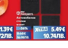 MY PROJECT. Автомобилни стелки мокет