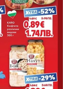 KARO Кюфтета различни видове