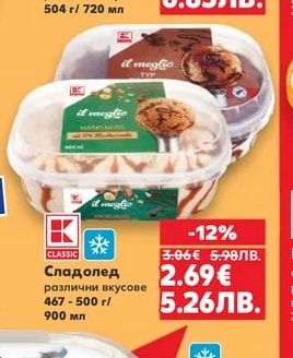 CLASSIC Сладолед на клечка