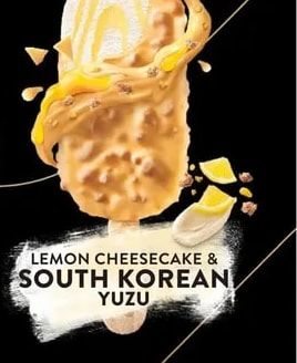 LEMON CHEESECAKE & SOUTH KOREAN YUZU