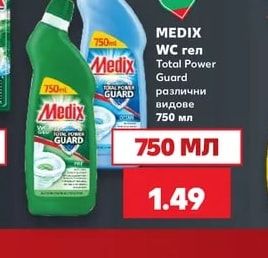 Medix WC гел Total Power Guard