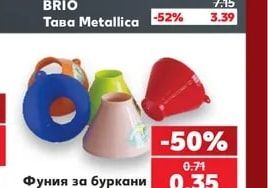 BRIO Тава Metallica