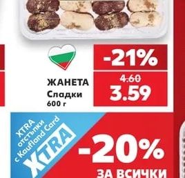 ЖАНЕТА Сладки
