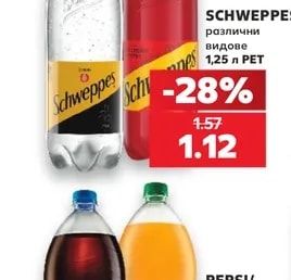SCHWEPPES Газирана напитка