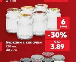 Буркани с капачки