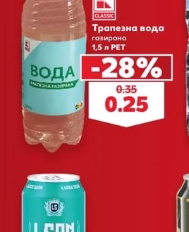 Classic Трапезна вода газирана