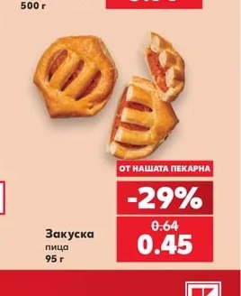 Закуска пица