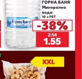 ГОРНА БАНЯ Минерална вода