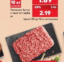 Пилешко бутче с част от гърба