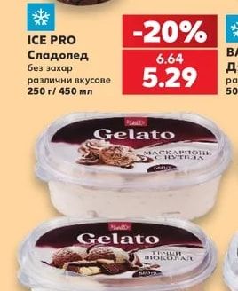 ICE PRO Сладолед без захар