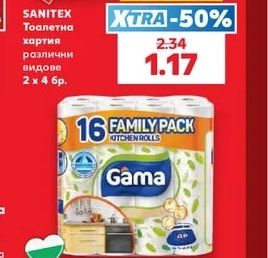 Sanitex Тоалетна хартия