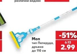Моп тип Пеперуда, дръжка