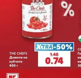 THE CHEFS Домати на кубчета