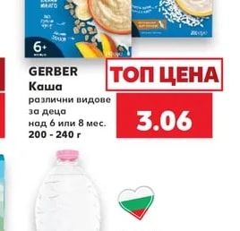 GERBER Каша