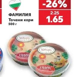ФАМИЛИЯ Точени кори