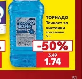 Течност за чистачки всесезонна