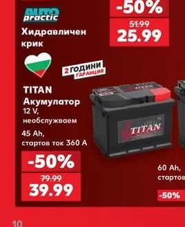 Auto practic Хидравличен крик