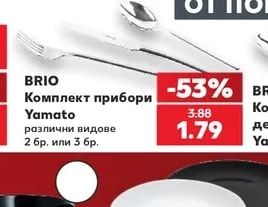 BRIO Комплект прибори