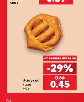 Закуска пица