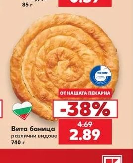 Вита баница различни видове