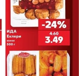 ИДА Еклери мини