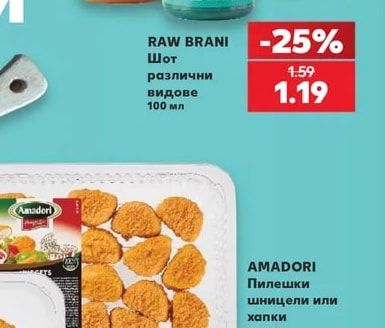 RAW BRANI Шот