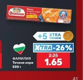 ФАМИЛИЯ Точени кори